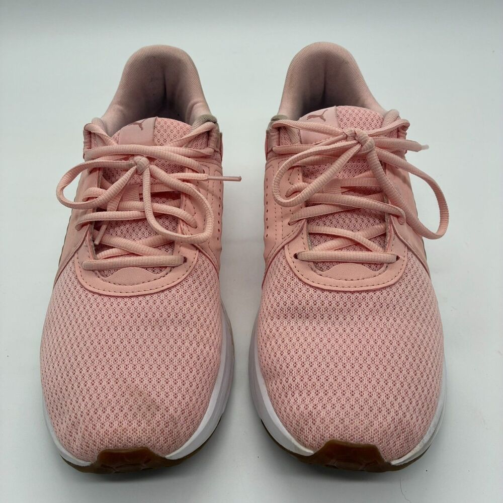 Puma Mens Size 11 Pink Rose Gold Mesh Athletic Running Training Shoes Sneakers - Picture 2 of 7